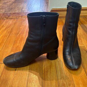 Vince leather ankle boots